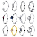 Aneis De Prata D’Oro